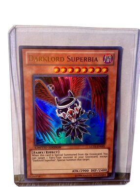 Yu-Gi-Oh! Darklord Superbia Limited Edition Holofoil LC02-EN005